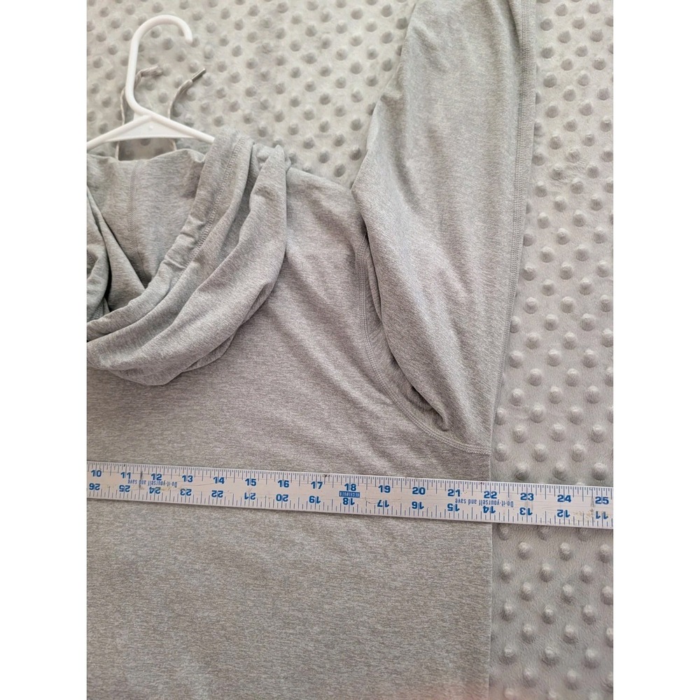 Vuori Halo Performance Hoodie 2.0 Women's XL Heathered Gray Zip Up Stretch ** - Picture 10 of 11